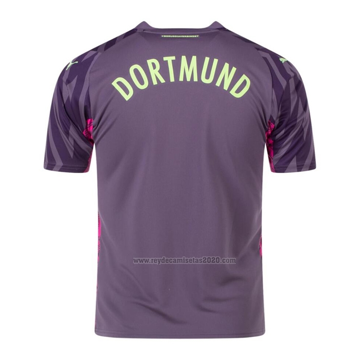 Camiseta Borussia Dortmund Portero 2023-2024 Purpura